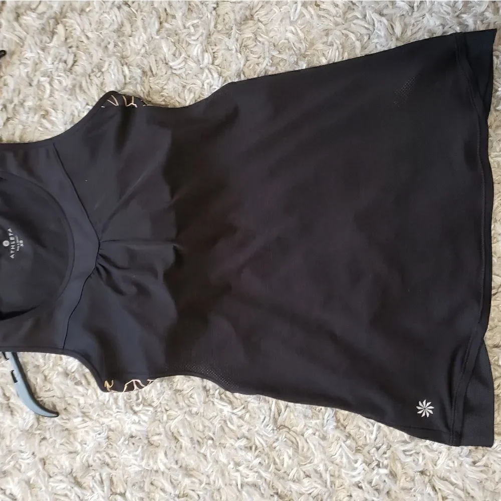 Athleta Workout Support Top (Floral) Sz XS